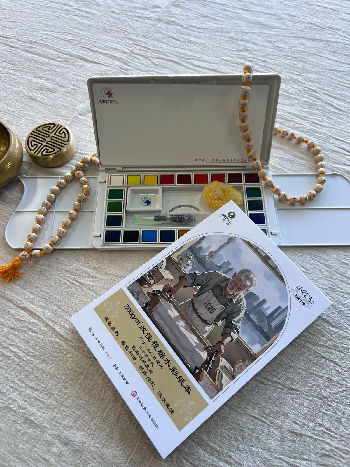 Marie's - Set de acuarelas en pastillas